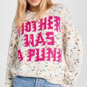 MOTHER Mother Was A Punk Sweater
